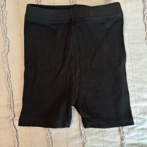 Little Bipsy Ribbed Biker Shorts